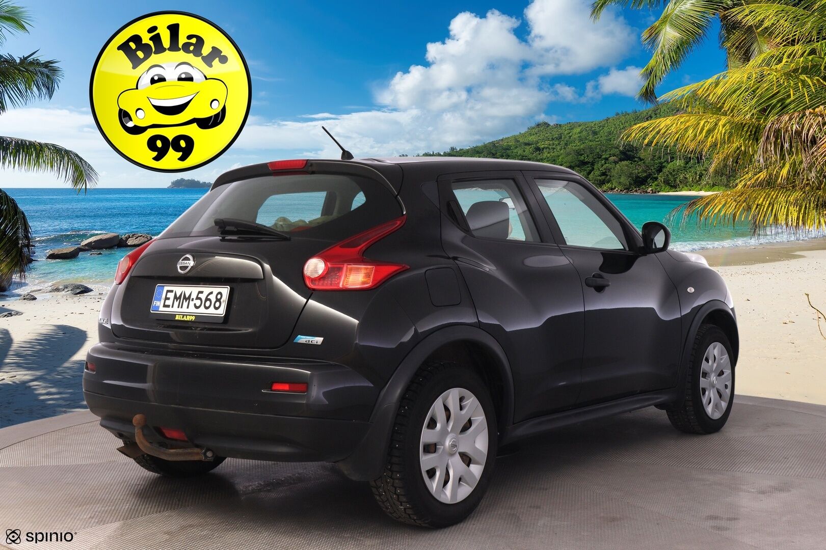 Nissan Juke 2013 1,5dCi Stop/Start System Visia 2WD 6MT - YritysOutlet - Myydään vain yrityksille - *Kahdet hyvät renkaat aluvanteilla!! / Hyvät huollot!*