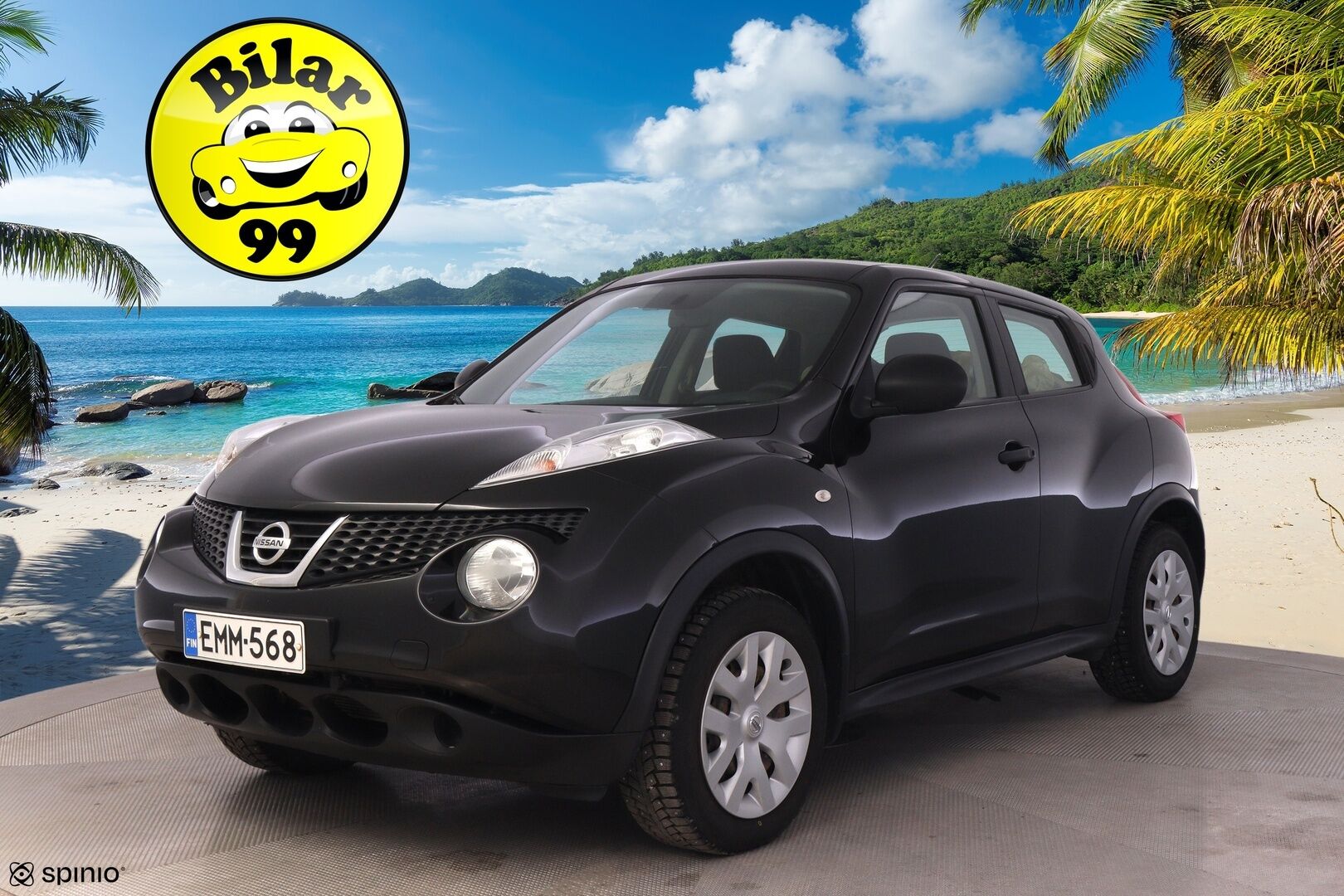 Nissan Juke 2013 1,5dCi Stop/Start System Visia 2WD 6MT - YritysOutlet - Myydään vain yrityksille - *Kahdet hyvät renkaat aluvanteilla!! / Hyvät huollot!*
