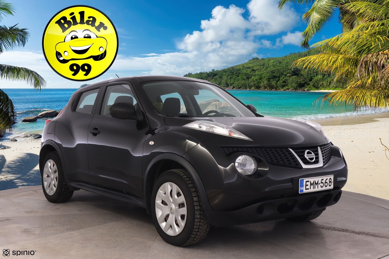 Nissan Juke 2013 1,5dCi Stop/Start System Visia 2WD 6MT - YritysOutlet - Myydään vain yrityksille - *Kahdet hyvät renkaat aluvanteilla!! / Hyvät huollot!*