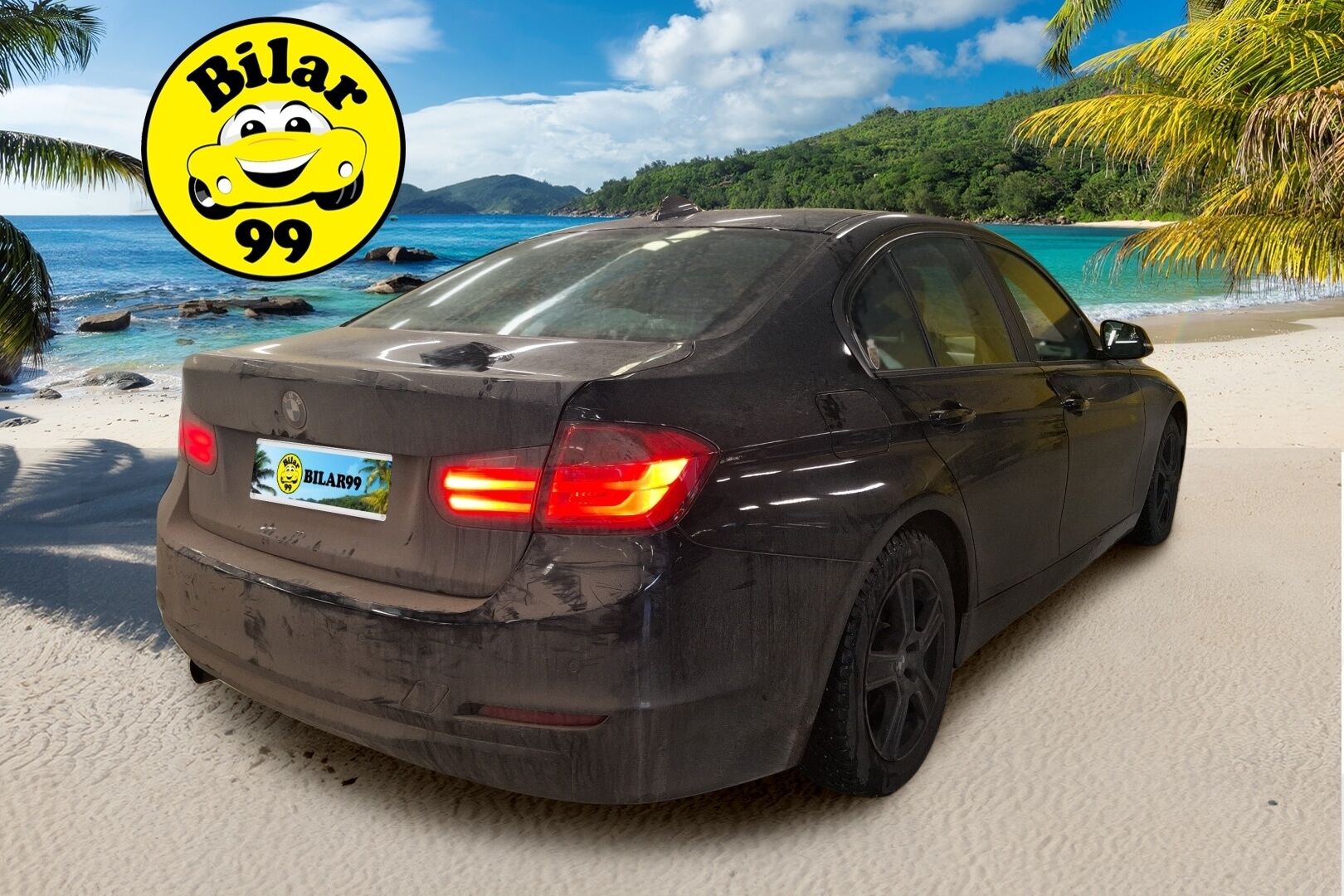 BMW 316 2013 F30 Sedan 316i TwinPower Turbo A Summer Edition * Lohko / Vakkari / Xenonit / Tutka / Bluetooth * - * Särmät huollot / Ketju vaihdettu / Siisti yksilö *