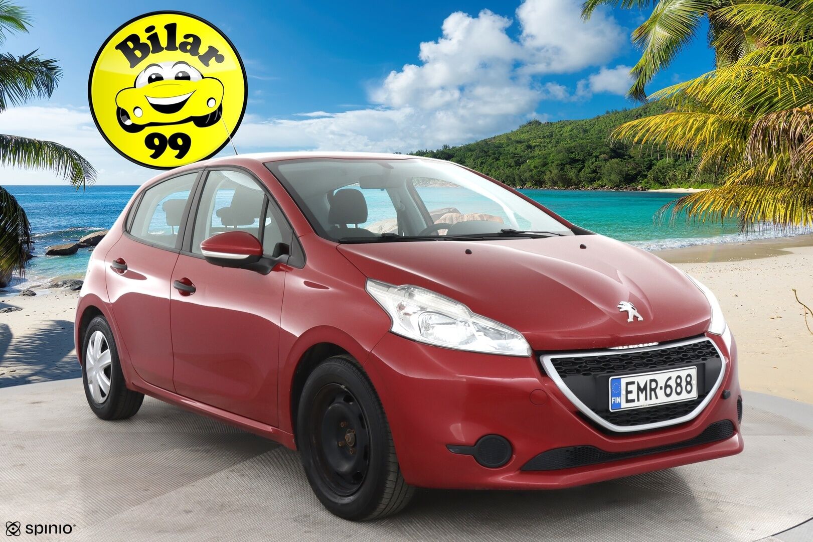 Peugeot 208 2013 Motion VTi 68 / Vakkari / 2x Renkaat / Huoltokirja / *YritysOutlet - Tämä auto myydään vain Yrityksille* - Juuri tehty jakopää! / *YritysOutlet - Tämä auto myydään vain Yrityksille*