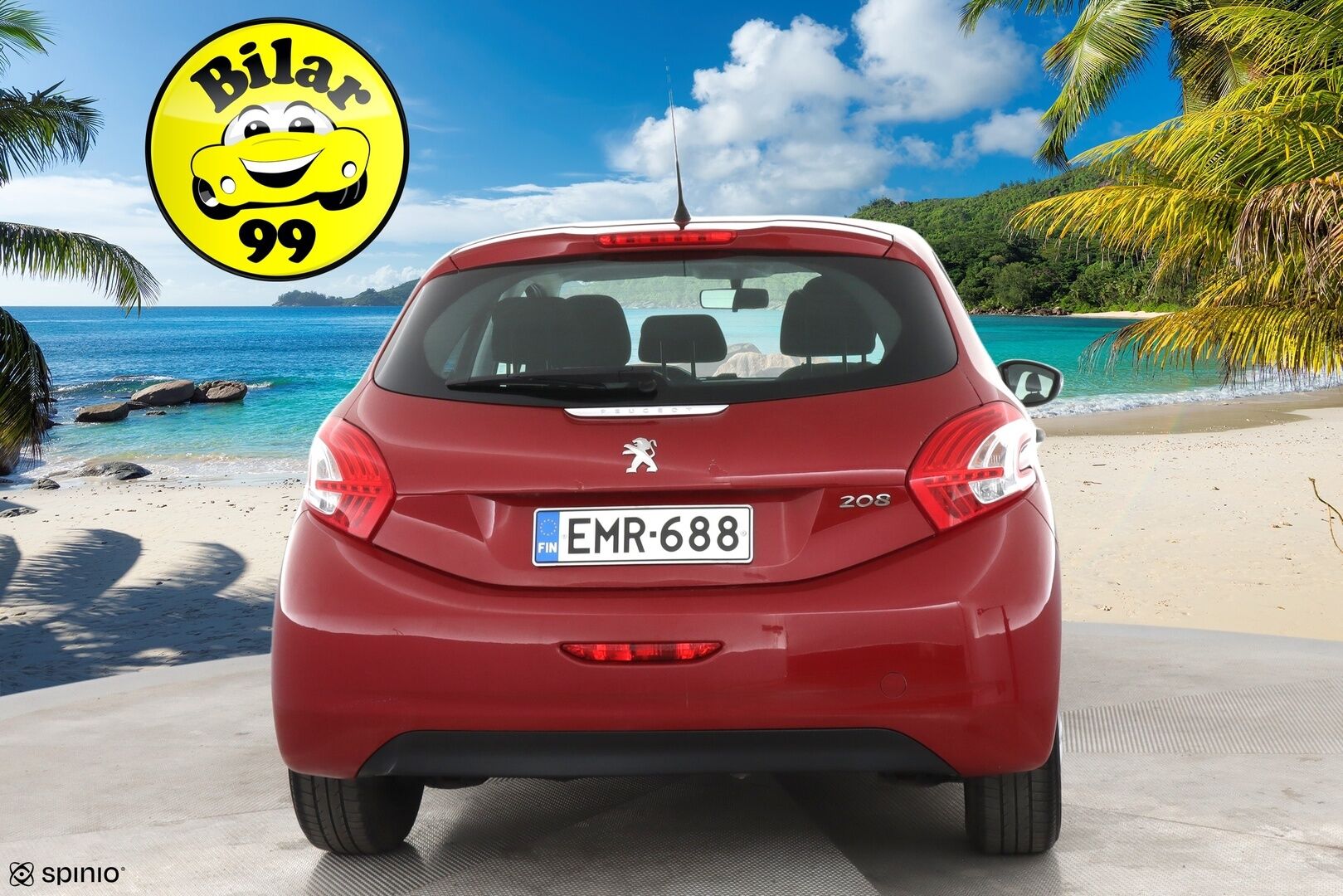 Peugeot 208 2013 Motion VTi 68 / Vakkari / 2x Renkaat / Huoltokirja / *YritysOutlet - Tämä auto myydään vain Yrityksille* - Juuri tehty jakopää! / *YritysOutlet - Tämä auto myydään vain Yrityksille*