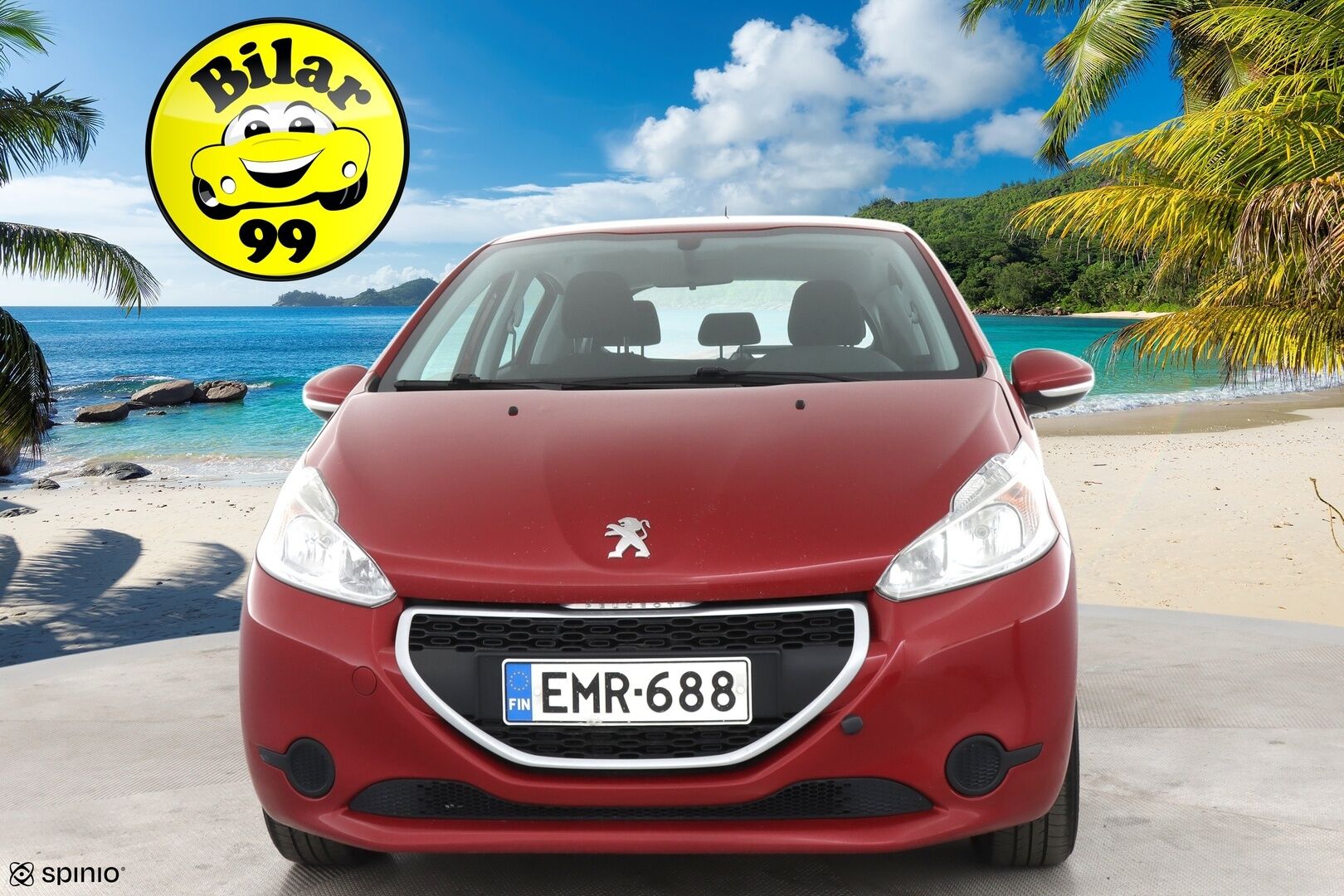 Peugeot 208 2013 Motion VTi 68 / Vakkari / 2x Renkaat / Huoltokirja / *YritysOutlet - Tämä auto myydään vain Yrityksille* - Juuri tehty jakopää! / *YritysOutlet - Tämä auto myydään vain Yrityksille*