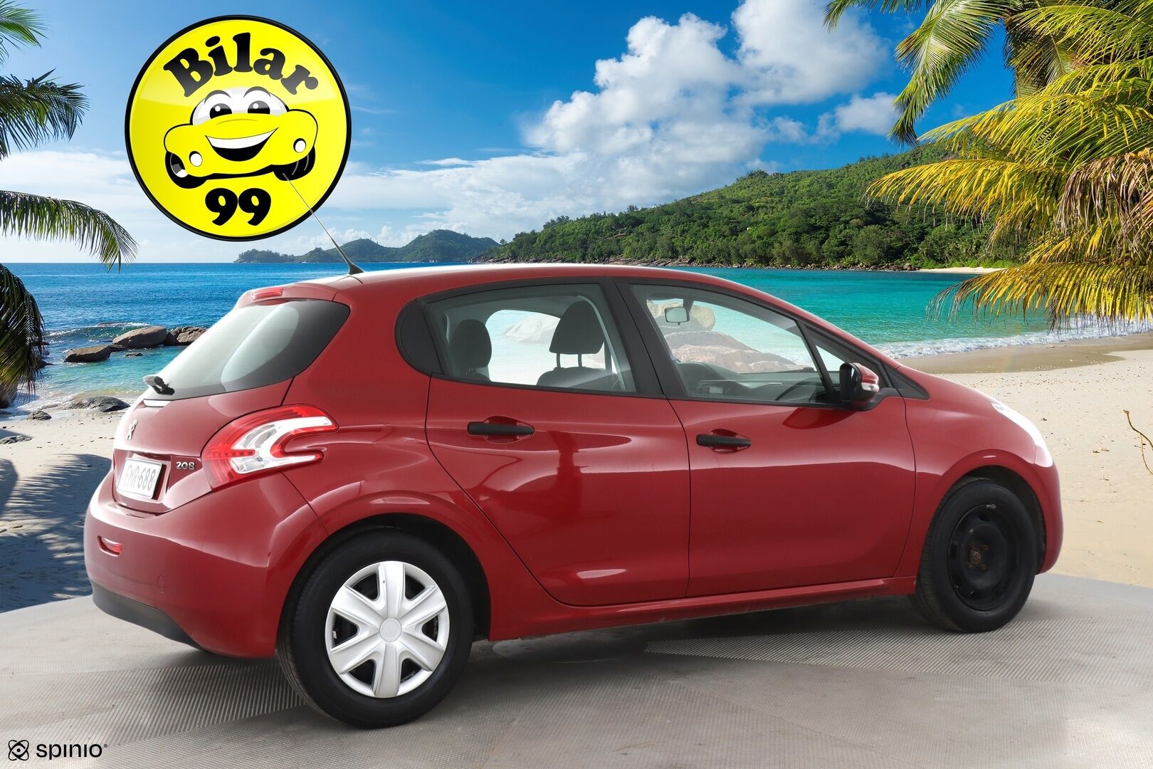 Peugeot 208 2013 Motion VTi 68 / Vakkari / 2x Renkaat / Huoltokirja / *YritysOutlet - Tämä auto myydään vain Yrityksille* - Juuri tehty jakopää! / *YritysOutlet - Tämä auto myydään vain Yrityksille*