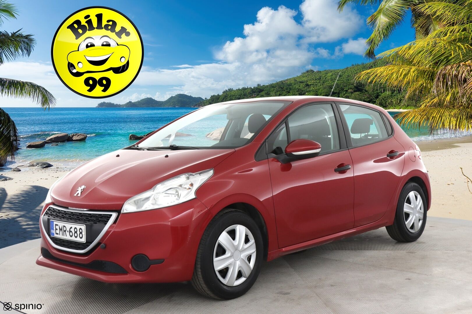 Peugeot 208 2013 Motion VTi 68 / Vakkari / 2x Renkaat / Huoltokirja / *YritysOutlet - Tämä auto myydään vain Yrityksille* - Juuri tehty jakopää! / *YritysOutlet - Tämä auto myydään vain Yrityksille*