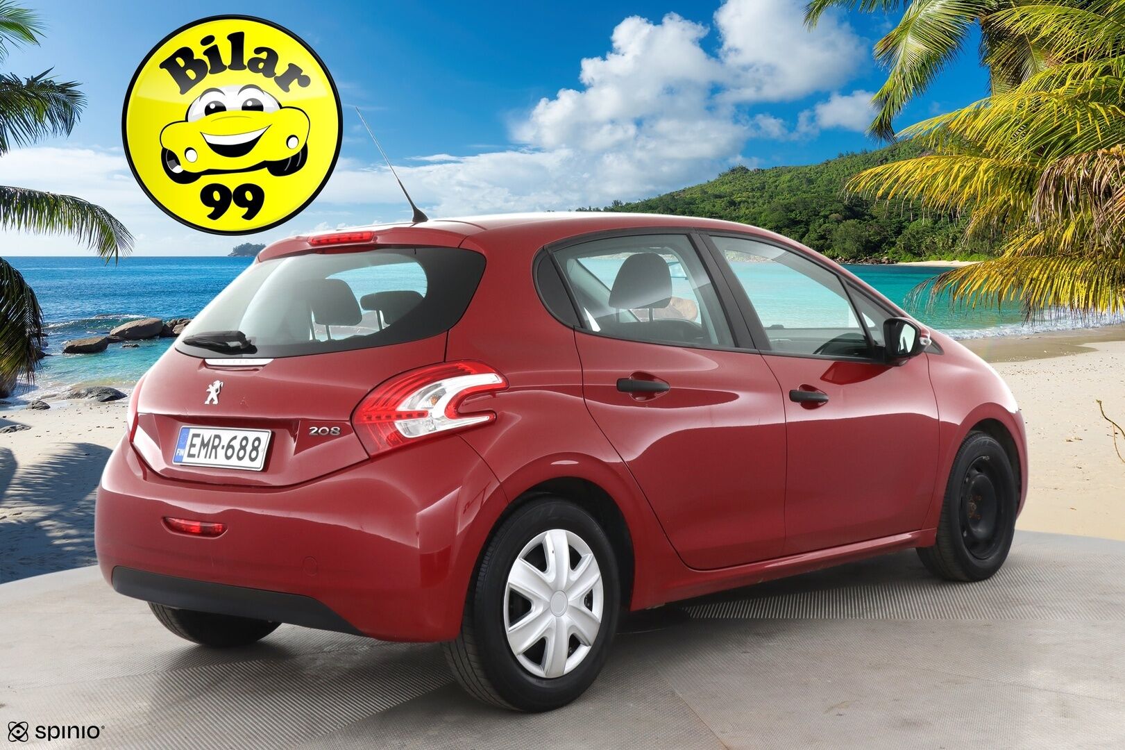 Peugeot 208 2013 Motion VTi 68 / Vakkari / 2x Renkaat / Huoltokirja / *YritysOutlet - Tämä auto myydään vain Yrityksille* - Juuri tehty jakopää! / *YritysOutlet - Tämä auto myydään vain Yrityksille*