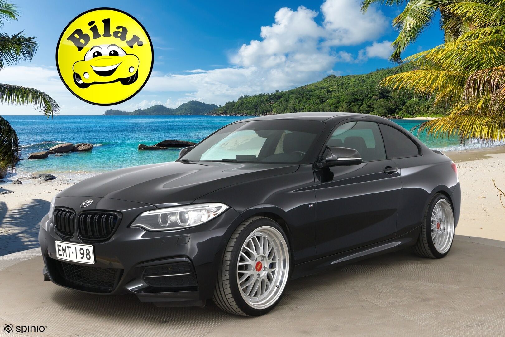 BMW M235I 2014 F22 Coupe A - | H/K | Bixenon | Prof.navi | Adapt.alusta | Nahkasisusta | Ratinlämmitin | Suomi-auto |