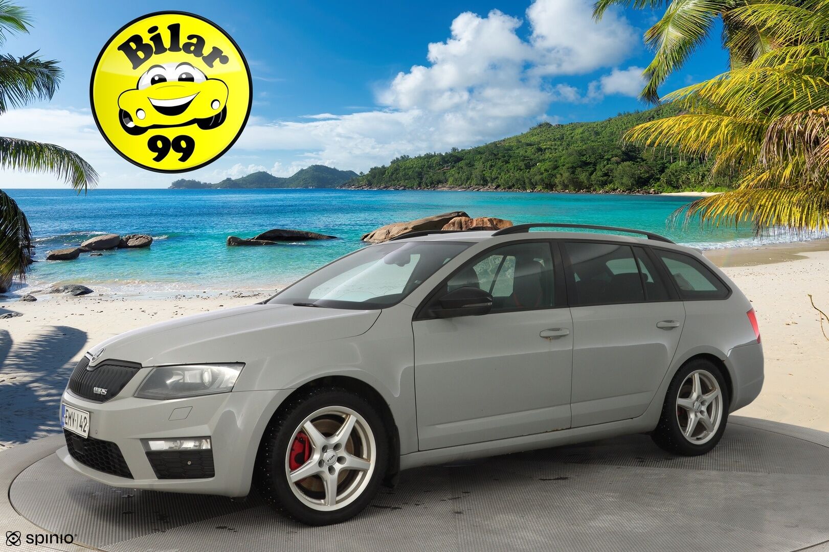 Skoda Octavia 2014 Combi 2,0 TDI RS DSG Autom  Tämä auto myydään YritysOutlet -valikoimasta vain yritykselle - Suomi-auto / Juuri katsastettu / Kahdet renkaat / Kattavat varusteet!