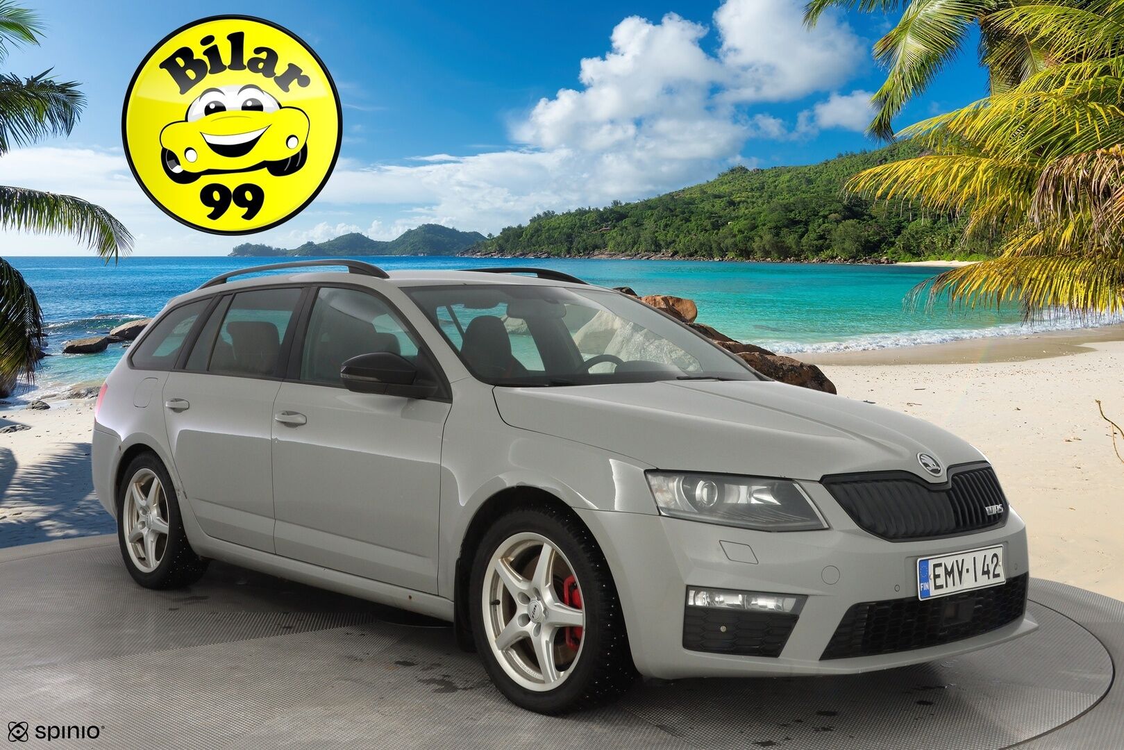 Skoda Octavia 2014 Combi 2,0 TDI RS DSG Autom  Tämä auto myydään YritysOutlet -valikoimasta vain yritykselle - Suomi-auto / Juuri katsastettu / Kahdet renkaat / Kattavat varusteet!