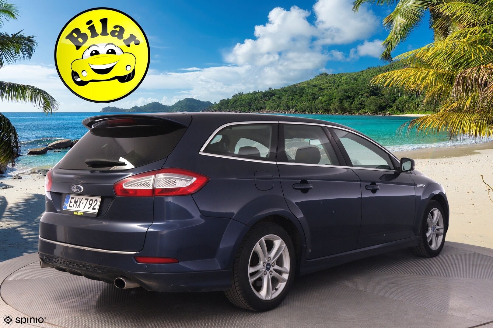 Ford Mondeo 2012 2,2TDCi 200 hv Titanium M6 Wagon - Myydään Huutokaupat.com - - | Adaptiivinen vakkari | Webasto | Lämmitettävä tuulilasi | Muistipenkki |