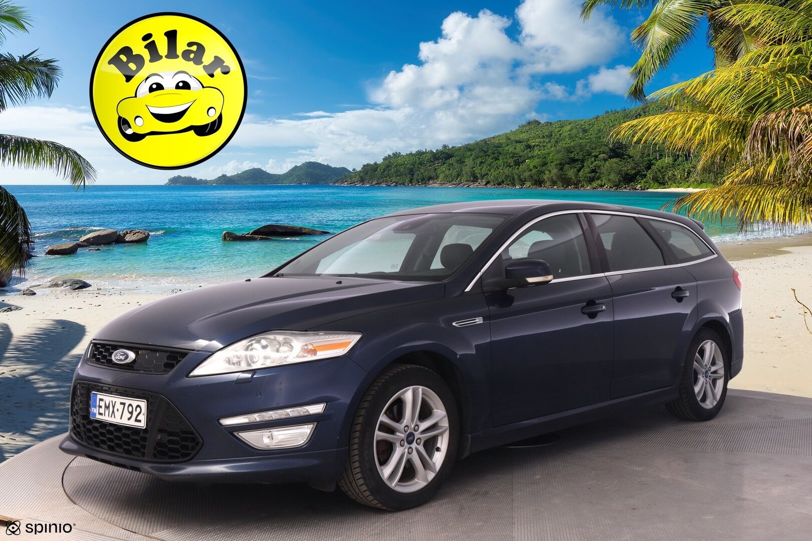 Ford Mondeo 2012 2,2TDCi 200 hv Titanium M6 Wagon - Myydään Huutokaupat.com - - | Adaptiivinen vakkari | Webasto | Lämmitettävä tuulilasi | Muistipenkki |