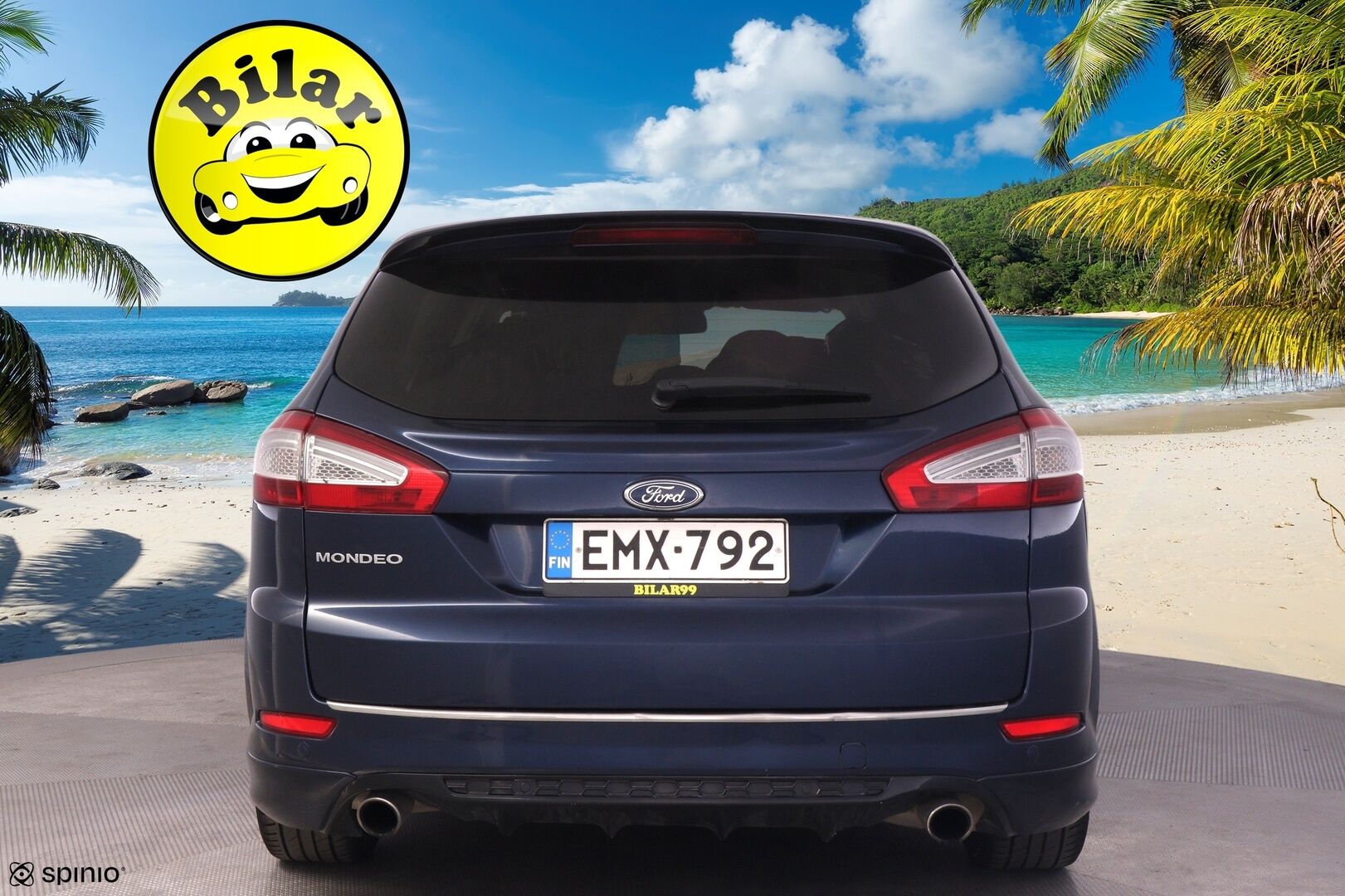 Ford Mondeo 2012 2,2TDCi 200 hv Titanium M6 Wagon - Myydään Huutokaupat.com - - | Adaptiivinen vakkari | Webasto | Lämmitettävä tuulilasi | Muistipenkki |