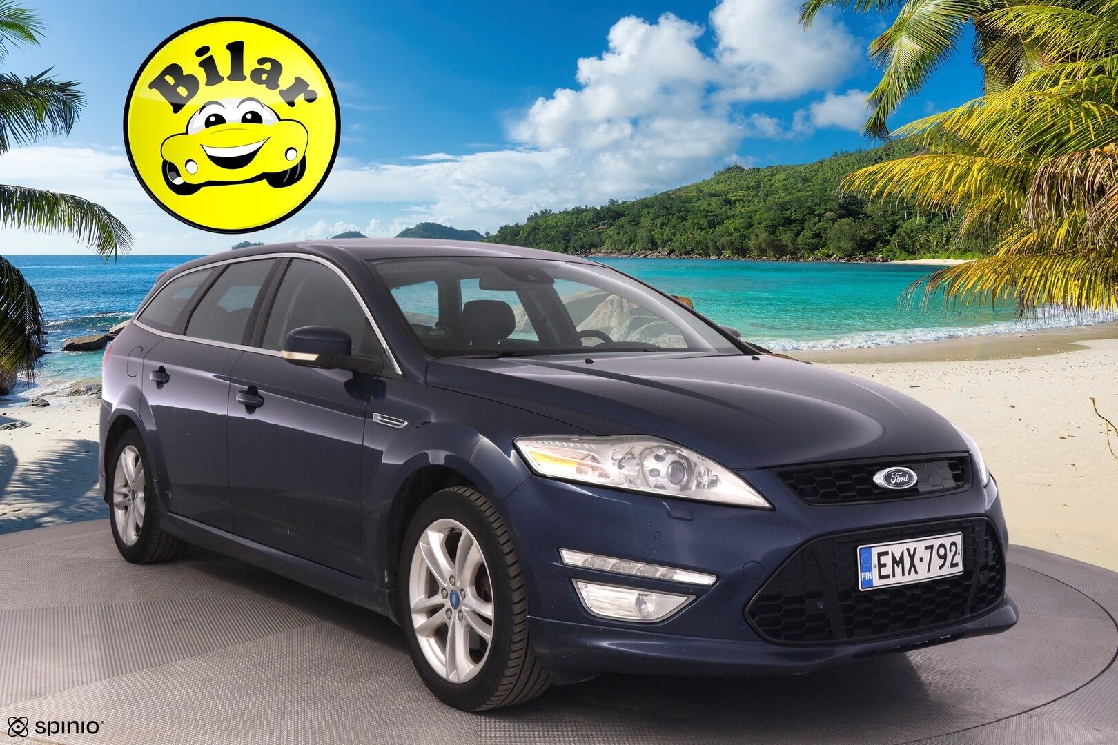Ford Mondeo 2012 2,2TDCi 200 hv Titanium M6 Wagon - Myydään Huutokaupat.com - - | Adaptiivinen vakkari | Webasto | Lämmitettävä tuulilasi | Muistipenkki |