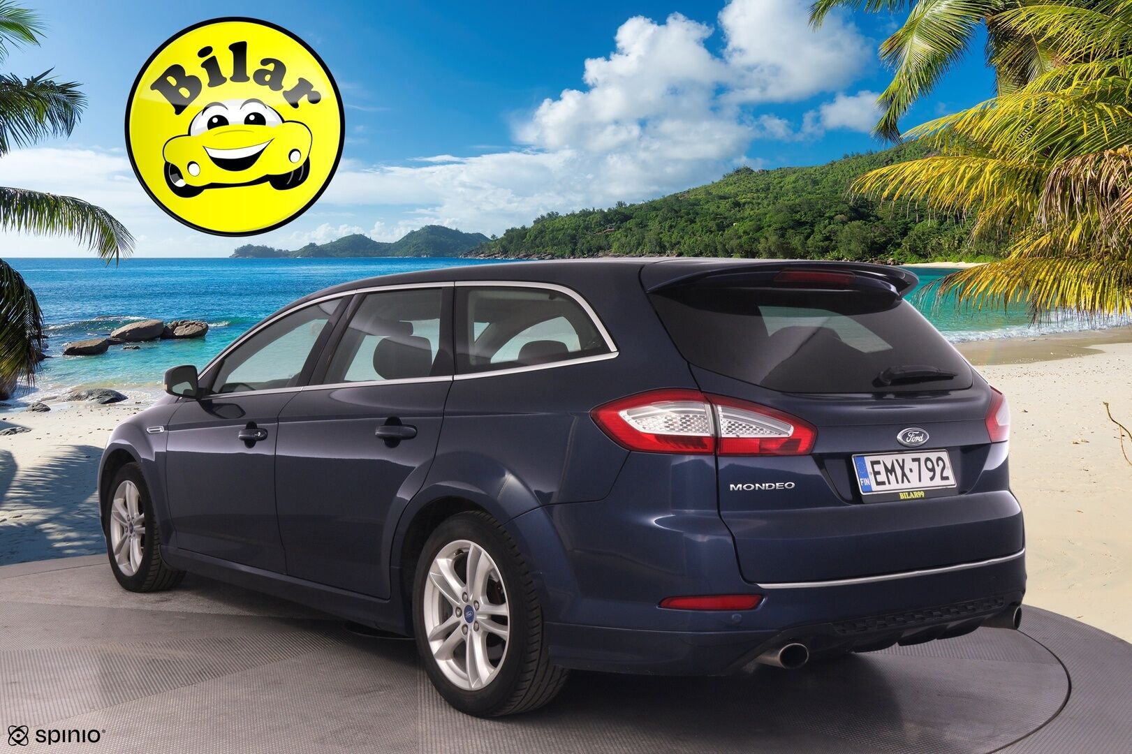 Ford Mondeo 2012 2,2TDCi 200 hv Titanium M6 Wagon - Myydään Huutokaupat.com - - | Adaptiivinen vakkari | Webasto | Lämmitettävä tuulilasi | Muistipenkki |