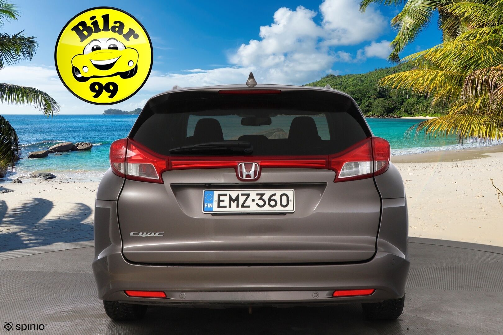 Honda Civic 2014 Tourer 1,8i Lifestyle Business HID * Suomiauto / Peruutuskamera / Vakkari / Lohko&Sisäpistoke / Peruutustutkat / HiFi - Hyvät huollot / 2x Hyvät renkaat / Juuri tullut Tampereelle!