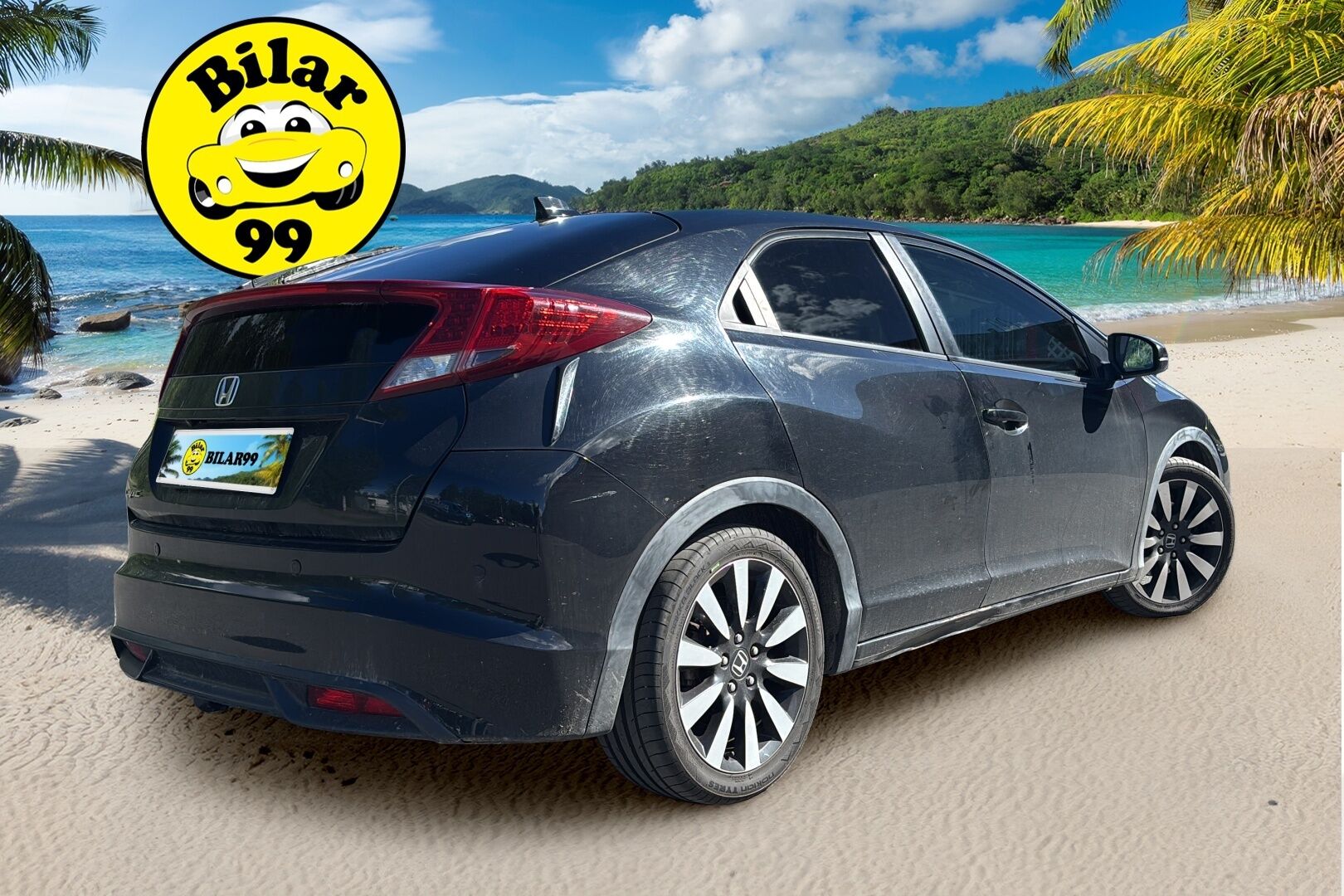 Honda Civic 2014 5D 1,8i Lifestyle Business - | 1-Om Suomi-auto | Vetokoukku | P.kamera | Aut. Ilmastointi | Lohkolämmitin | P.tutkat eteen ja taakse |