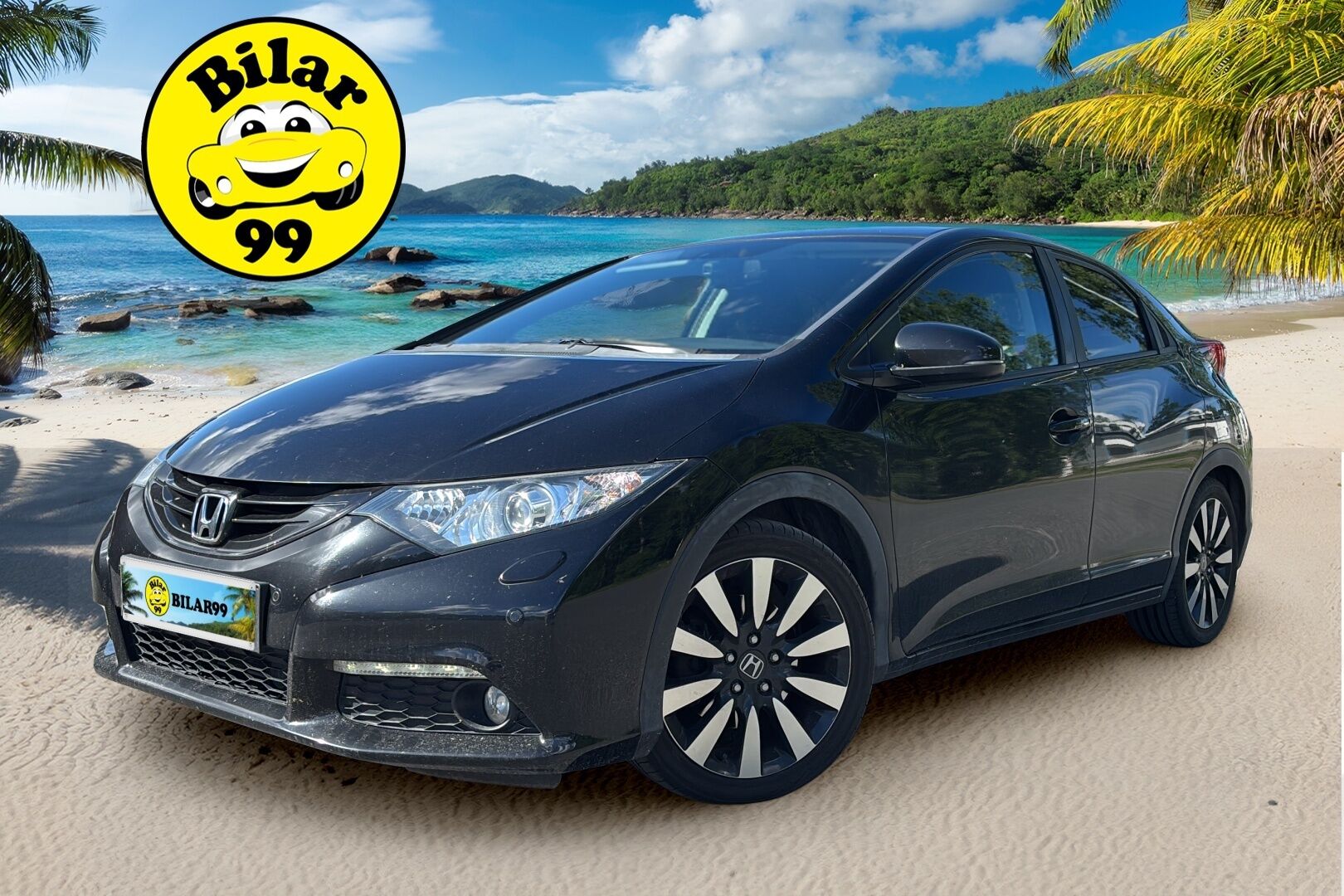 Honda Civic 2014 5D 1,8i Lifestyle Business - | 1-Om Suomi-auto | Vetokoukku | P.kamera | Aut. Ilmastointi | Lohkolämmitin | P.tutkat eteen ja taakse |