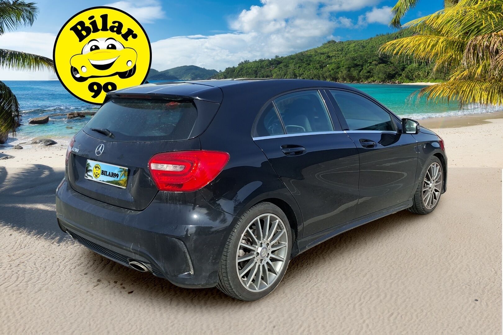 Mercedes-Benz A 2014 200 BE A Premium Business AMG - 2OM Suomiauto | Webasto | Vetokoukku | Peruutuskamera | Nahka-Alcantara | Bi-Xenon | Näyttävä!