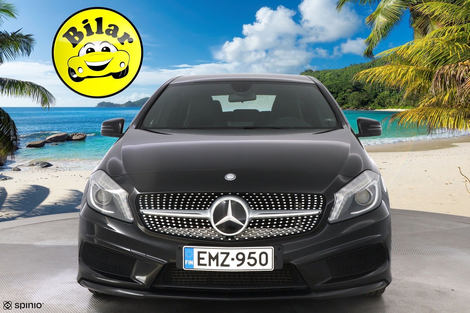 Mercedes-Benz A 2014 200 BE A Premium Business AMG - 2OM Suomiauto | Webasto | Vetokoukku | Peruutuskamera | Nahka-Alcantara | Bi-Xenon | Näyttävä!