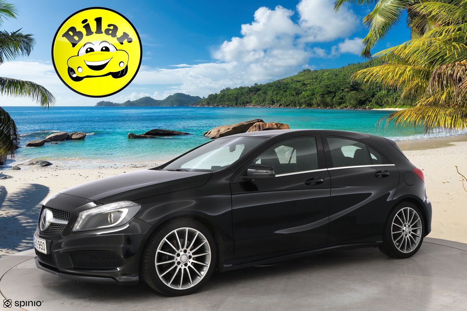 Mercedes-Benz A 2014 200 BE A Premium Business AMG - 2OM Suomiauto | Webasto | Vetokoukku | Peruutuskamera | Nahka-Alcantara | Bi-Xenon | Näyttävä!