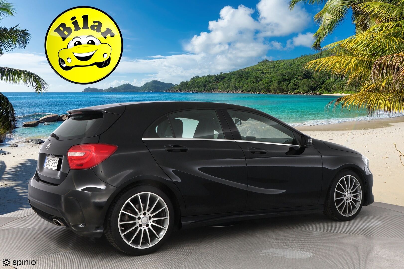 Mercedes-Benz A 2014 200 BE A Premium Business AMG - 2OM Suomiauto | Webasto | Vetokoukku | Peruutuskamera | Nahka-Alcantara | Bi-Xenon | Näyttävä!