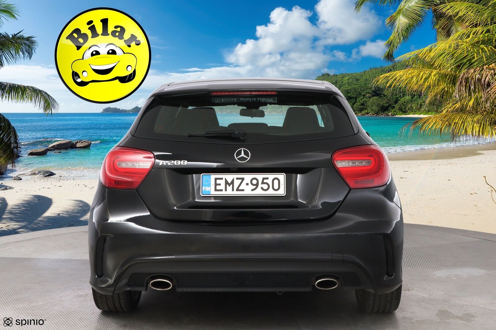 Mercedes-Benz A 2014 200 BE A Premium Business AMG - 2OM Suomiauto | Webasto | Vetokoukku | Peruutuskamera | Nahka-Alcantara | Bi-Xenon | Näyttävä!