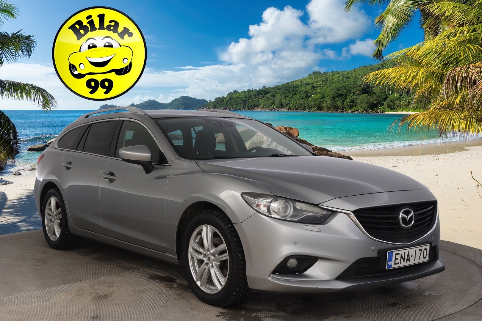 Mazda Mazda6 2015 Sport Wagon 2,2 (150) SKYACTIV-D Premium Plus Business 6MT 5ov TF6 *Tutkat / Vakkari / Lohkolämmitin + sisäpistoke* - *Juuri tullut / 2x renkaat / Suomi-auto*