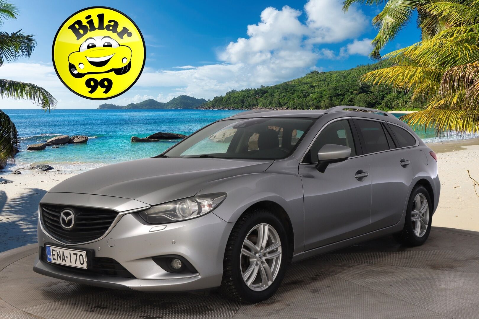 Mazda Mazda6 2015 Sport Wagon 2,2 (150) SKYACTIV-D Premium Plus Business 6MT 5ov TF6 *Tutkat / Vakkari / Lohkolämmitin + sisäpistoke* - *Juuri tullut / 2x renkaat / Suomi-auto*