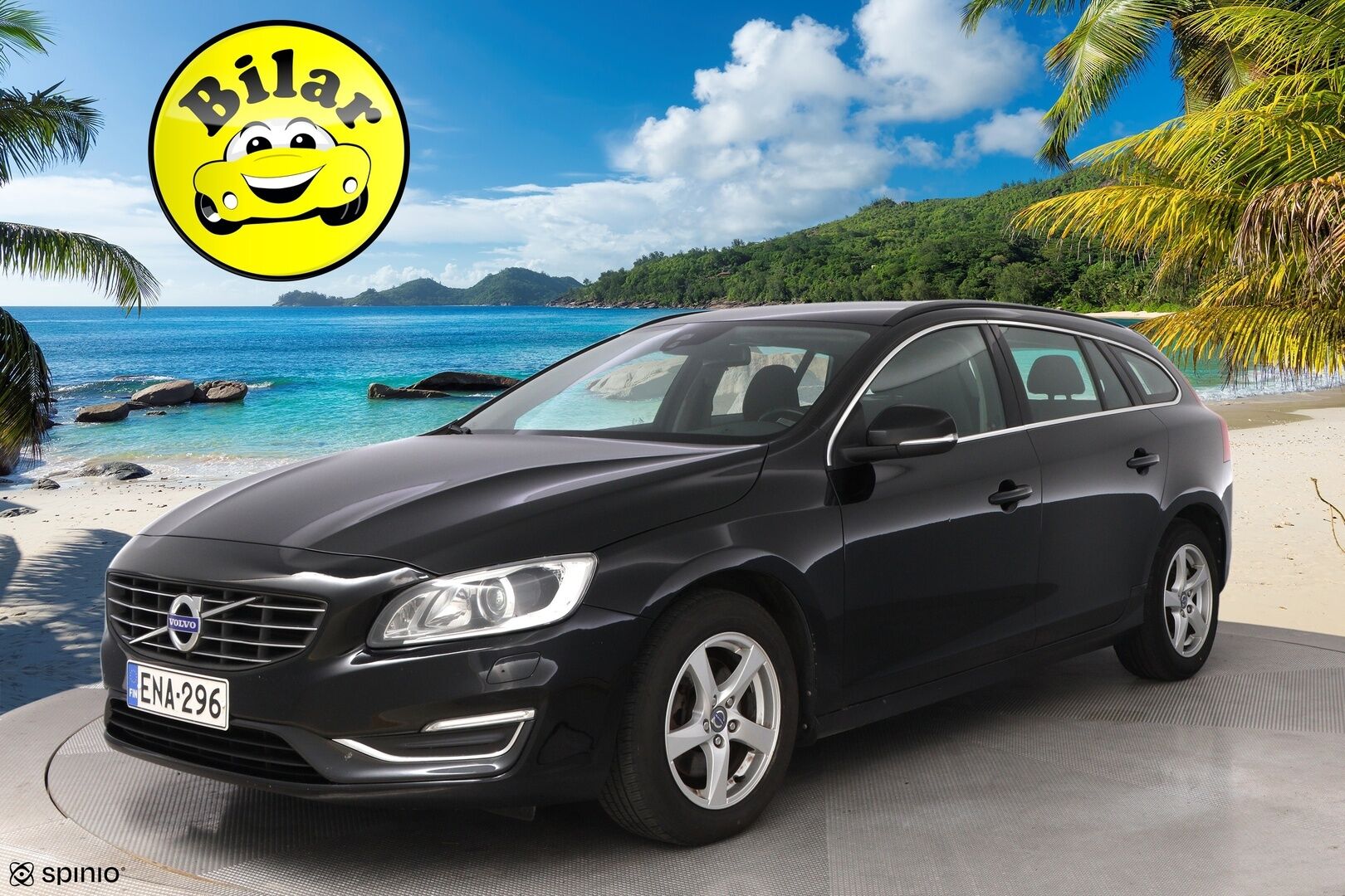 Volvo V60 2015 D2 Business Edition - Suomiauto | Webasto | High.Perf Audio | Vakkari | Xenon | P.Tutka | Hiljattain huollettu | 2x renkaat vanteilla | Ei adblue!