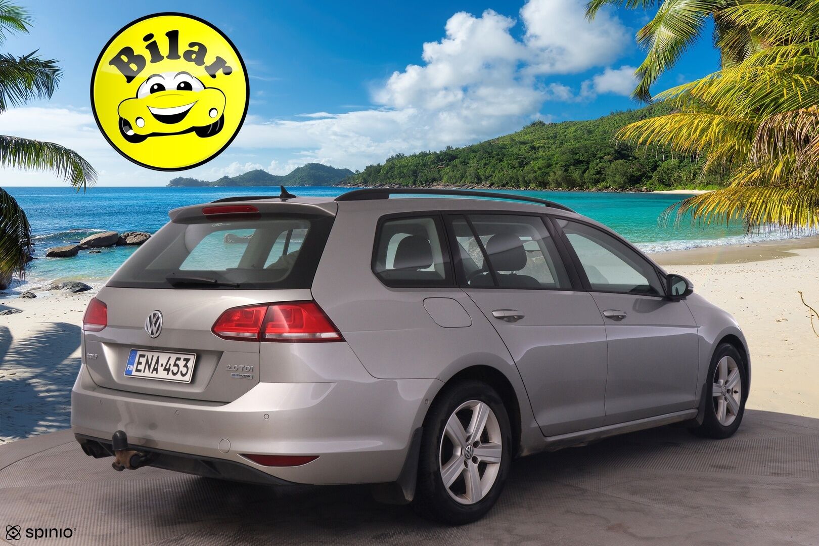 Volkswagen Golf 2014 Variant Comfortline 2,0 TDI 110 kW (150 hv) BlueMotion Technology - YritysOutlet - Myydään vain yrityksille - | Acc | Koukku | Webasto | Tutkat |
