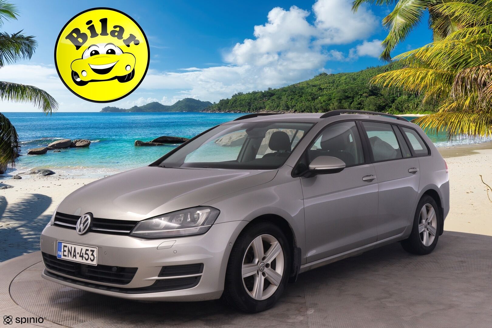 Volkswagen Golf 2014 Variant Comfortline 2,0 TDI 110 kW (150 hv) BlueMotion Technology - YritysOutlet - Myydään vain yrityksille - | Acc | Koukku | Webasto | Tutkat |