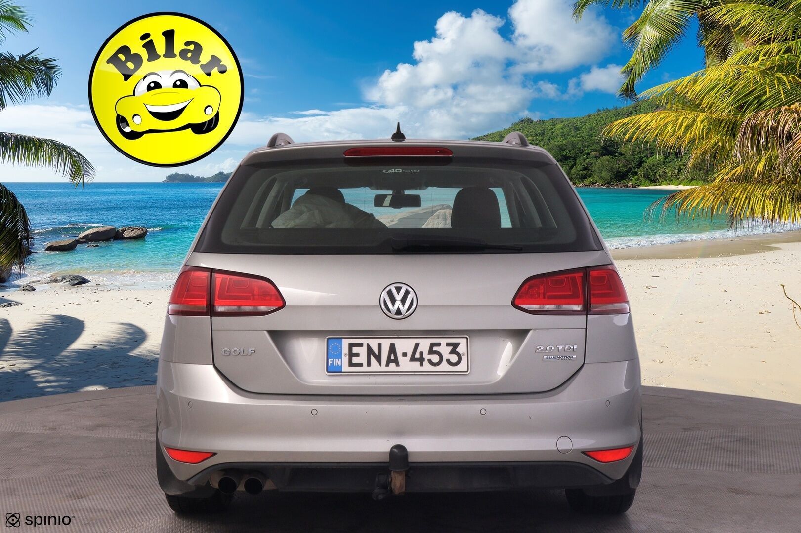 Volkswagen Golf 2014 Variant Comfortline 2,0 TDI 110 kW (150 hv) BlueMotion Technology - YritysOutlet - Myydään vain yrityksille - | Acc | Koukku | Webasto | Tutkat |