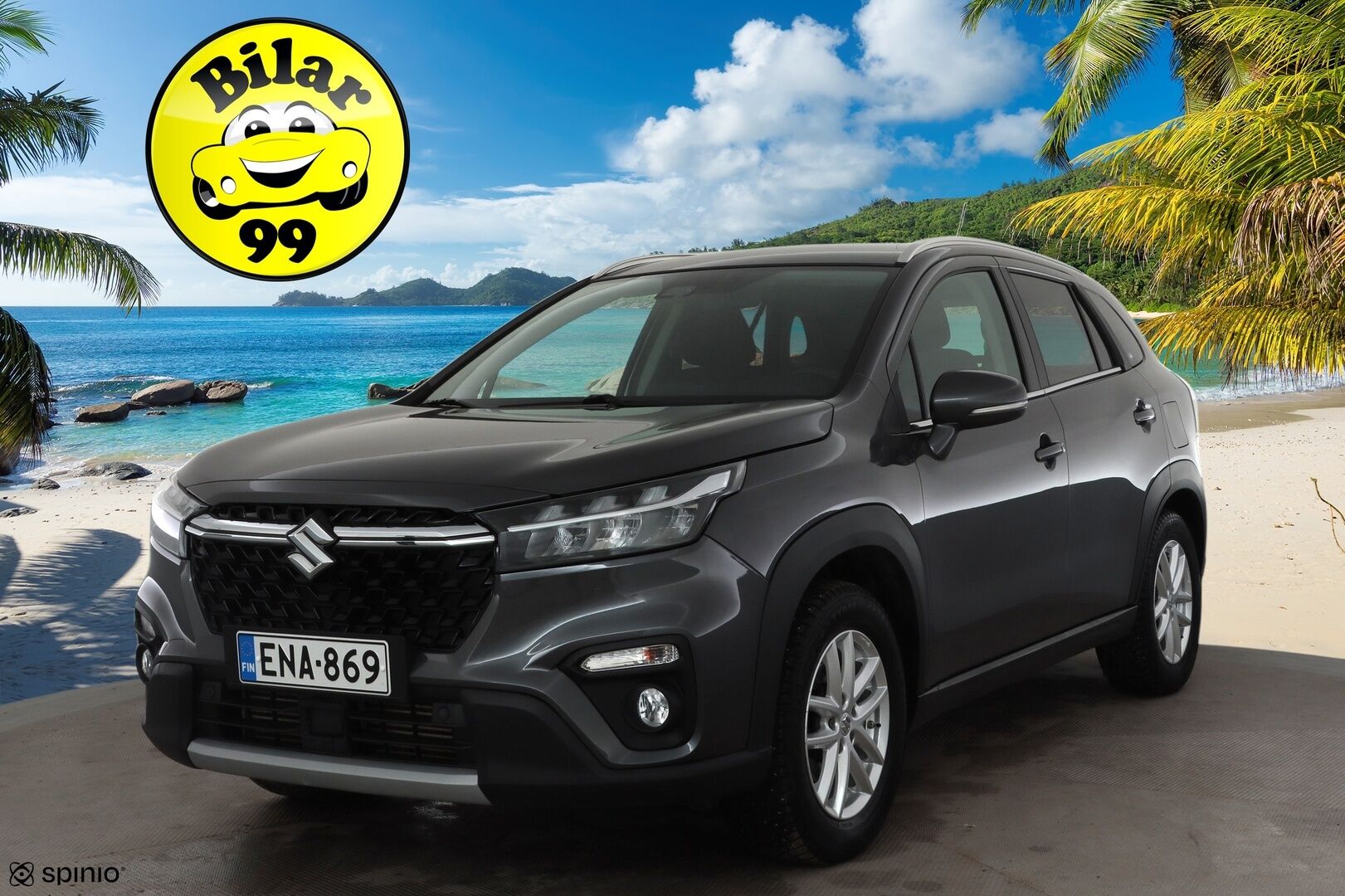 Suzuki S-Cross 2022 1,4 BOOSTERJET 4WD GL+ 6AT HYBRID * Webasto / ACC / P.kamera / LED / Koukku * - Suomi-auto / Kahdet renkaat aluvanteilla / Merkkihuollettu - HULLUT JOULUT KORKOTARJOUS 2,49% 