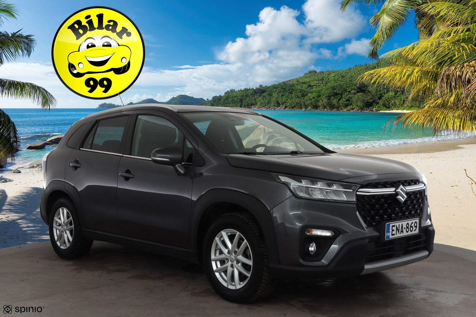 Suzuki S-Cross 2022 1,4 BOOSTERJET 4WD GL+ 6AT HYBRID * Webasto / ACC / P.kamera / LED / Koukku * - Suomi-auto / Kahdet renkaat aluvanteilla / Merkkihuollettu - HULLUT JOULUT KORKOTARJOUS 2,49% 