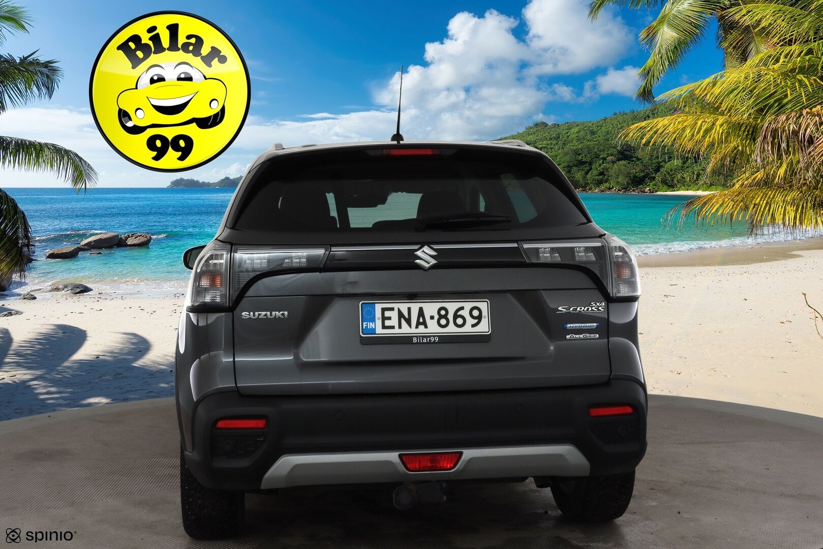 Suzuki S-Cross 2022 1,4 BOOSTERJET 4WD GL+ 6AT HYBRID * Webasto / ACC / P.kamera / LED / Koukku * - Suomi-auto / Kahdet renkaat aluvanteilla / Merkkihuollettu - HULLUT JOULUT KORKOTARJOUS 2,49% 