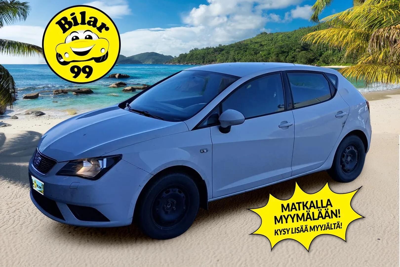 Seat Ibiza 2015 1,2 TSI 85 Style - Suomi- auto | Vakkari | Kahdet renkaat vanteineen | Viimeisin katsastus 06/2026