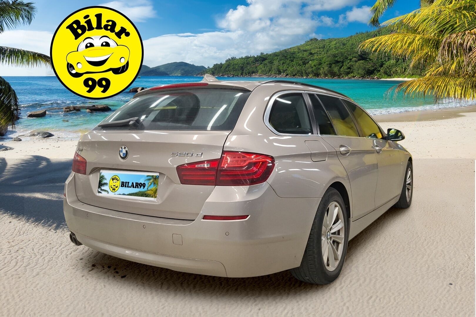 BMW 520 2014 F11 Touring 520d TwinPower Turbo A xDrive Business Exclusive - | Suomi-Auto | Metalliväri | HIFI-audio | Mustat urheilunahat | Ratin lämmitys | Lohkolämmitin+sp | Sähkötoiminen takaluukku |