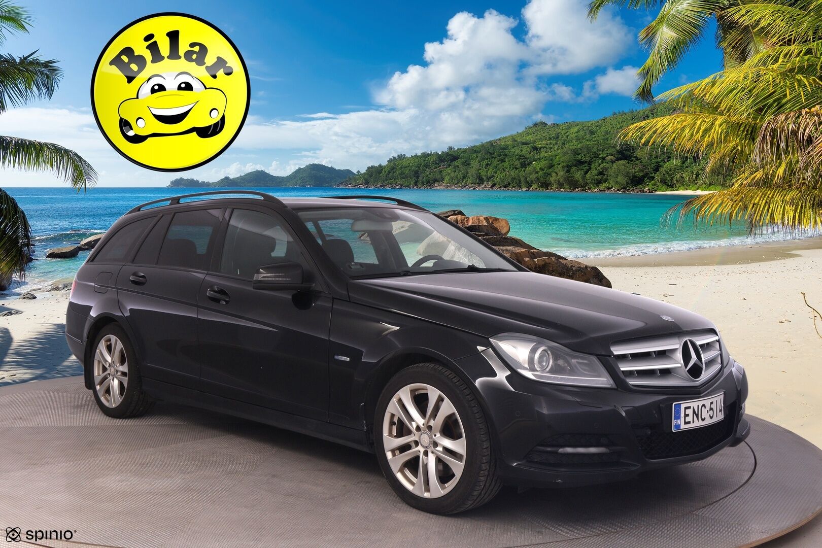 Mercedes-Benz C 2012 300 CDI 4MATIC - Myydään Huutokaupat.com - | Harman&Kardon | Tutkat | Panorama | Lohko | Vakkari | ILS Xenon | Nahkasisusta | S-Luukku |
