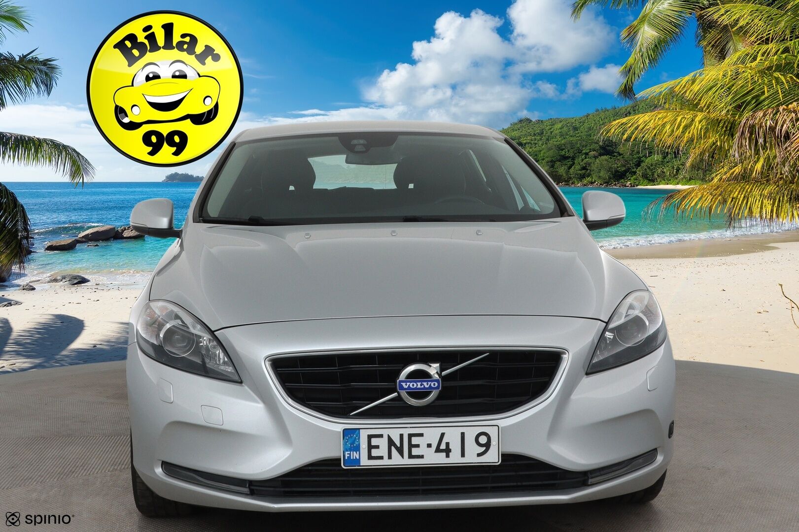 Volvo V40 2016 D4 Ocean Race Business **Webasto / Vakkari / P.tutka / Nahkapenkit / Kaarrevalot** - Suomi-auto / Kahdet renkaat aluvanteilla 