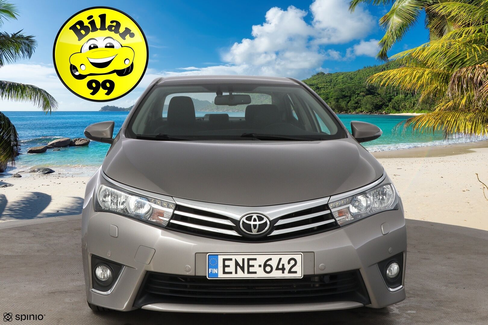 Toyota Corolla 2014 1,6 Valvematic Comfort Multidrive S 4ov - Suomiauto / Peruutuskamera / Vetokoukku / Puolinahat / Lohkolämmitin / Vakkari / Navi / Siisti!