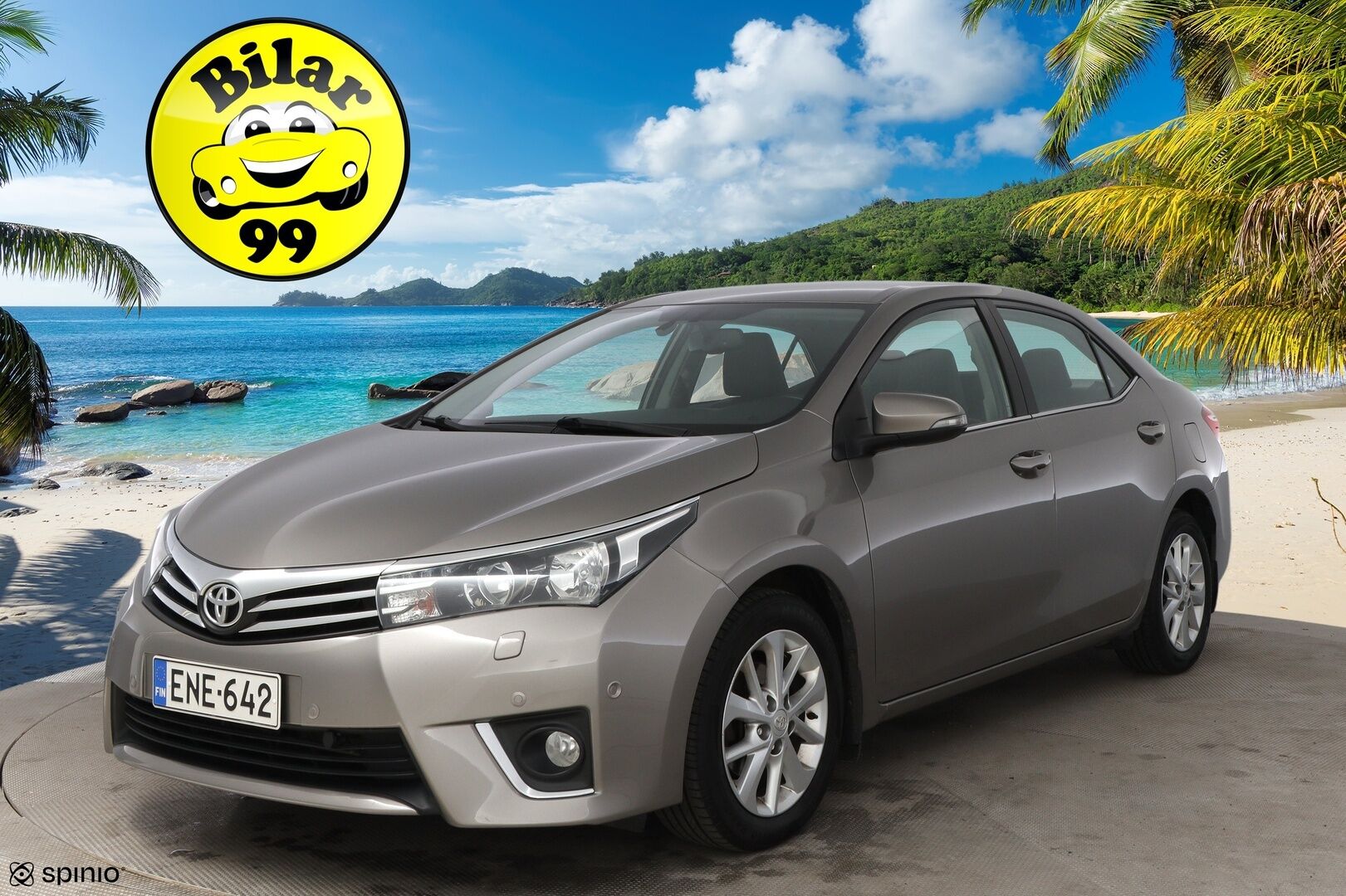 Toyota Corolla 2014 1,6 Valvematic Comfort Multidrive S 4ov - Suomiauto / Peruutuskamera / Vetokoukku / Puolinahat / Lohkolämmitin / Vakkari / Navi / Siisti!