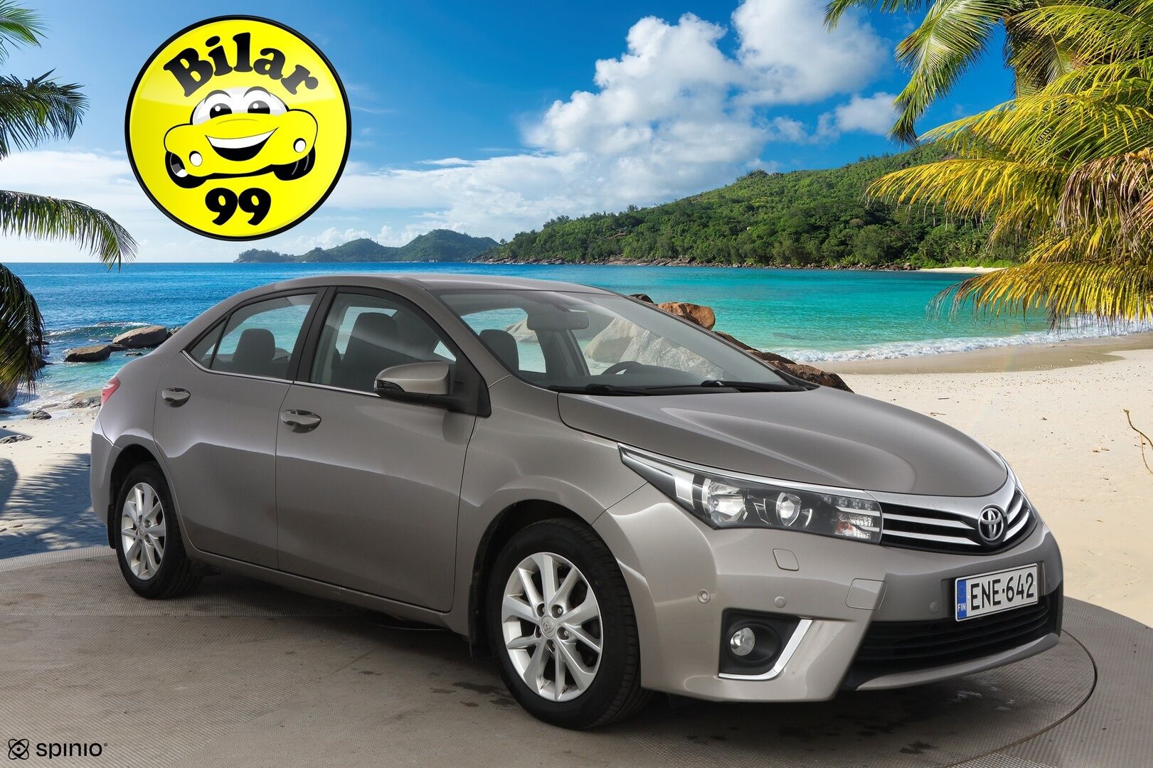 Toyota Corolla 2014 1,6 Valvematic Comfort Multidrive S 4ov - Suomiauto / Peruutuskamera / Vetokoukku / Puolinahat / Lohkolämmitin / Vakkari / Navi / Siisti!