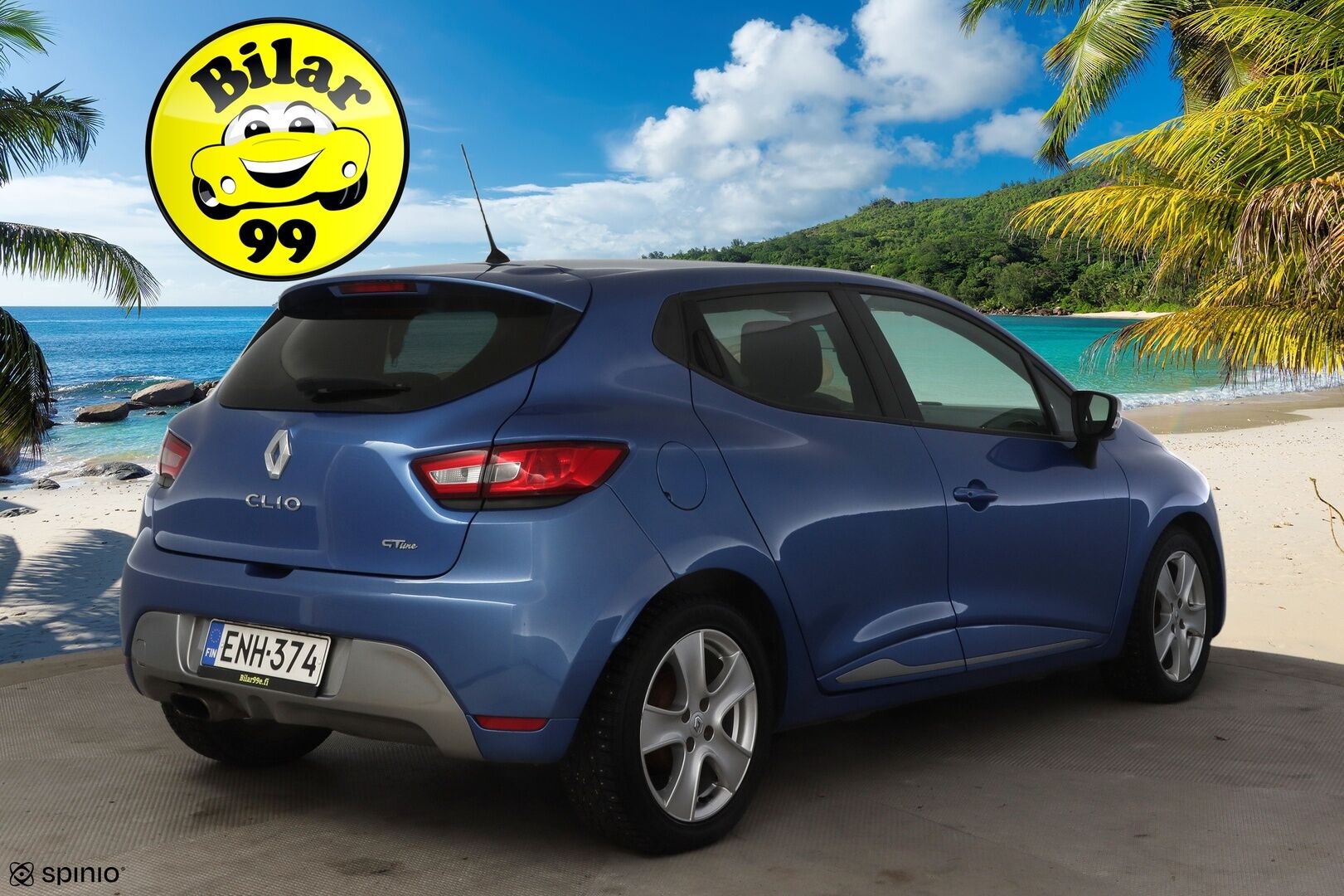 Renault Clio 2015 Energy TCe 90 GT Line * Lohkolämmitin / KeylessGo / Vakkari / Navigointi / Bluetooth * - * Hyvin huollettu Suomi-auto / GT-Line  / Taloudellinen ja ripeä *