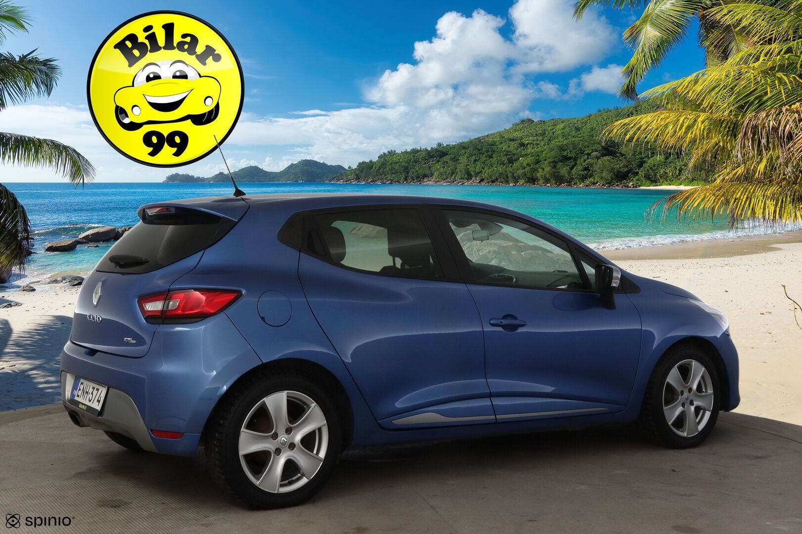 Renault Clio 2015 Energy TCe 90 GT Line * Lohkolämmitin / KeylessGo / Vakkari / Navigointi / Bluetooth * - * Hyvin huollettu Suomi-auto / GT-Line  / Taloudellinen ja ripeä *
