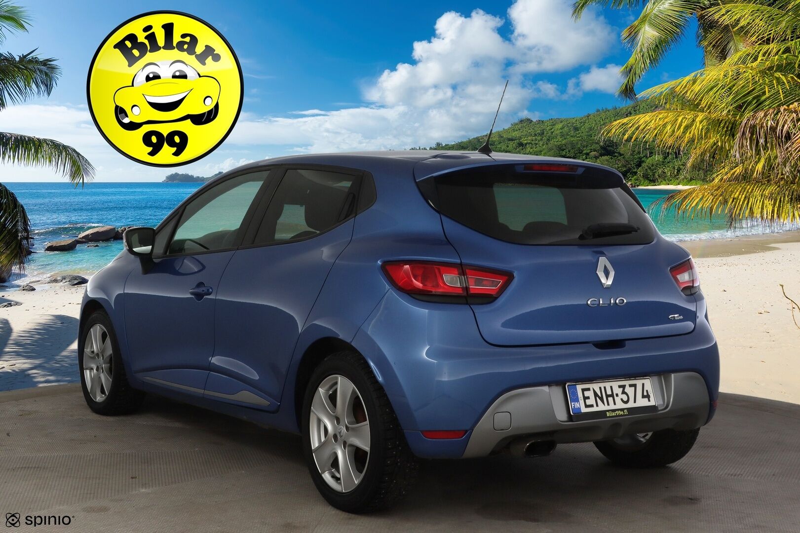 Renault Clio 2015 Energy TCe 90 GT Line * Lohkolämmitin / KeylessGo / Vakkari / Navigointi / Bluetooth * - * Hyvin huollettu Suomi-auto / GT-Line  / Taloudellinen ja ripeä *
