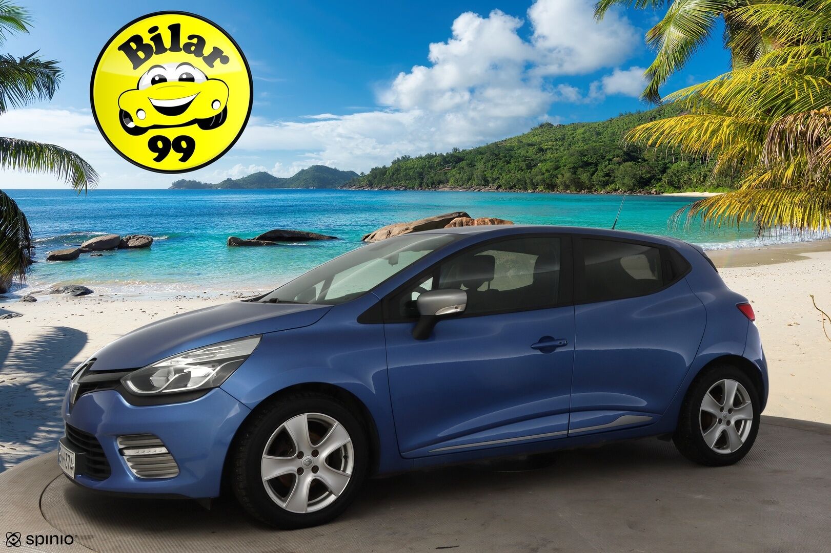 Renault Clio 2015 Energy TCe 90 GT Line * Lohkolämmitin / KeylessGo / Vakkari / Navigointi / Bluetooth * - * Hyvin huollettu Suomi-auto / GT-Line  / Taloudellinen ja ripeä *