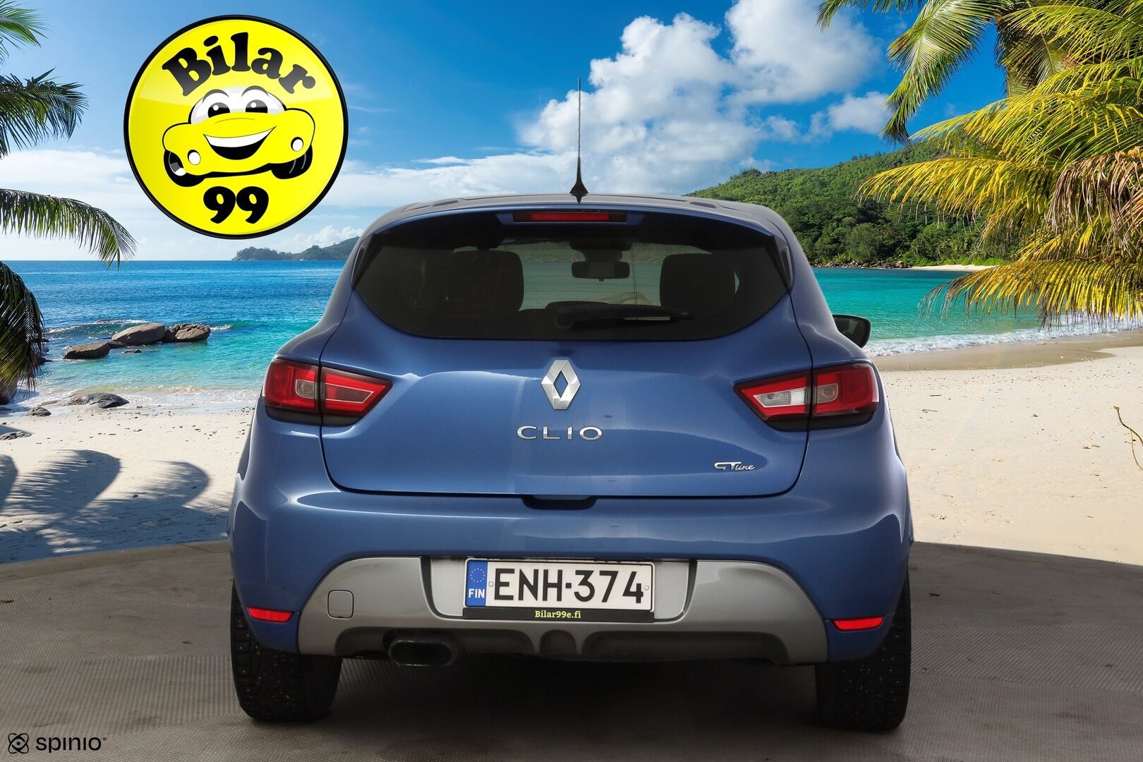 Renault Clio 2015 Energy TCe 90 GT Line * Lohkolämmitin / KeylessGo / Vakkari / Navigointi / Bluetooth * - * Hyvin huollettu Suomi-auto / GT-Line  / Taloudellinen ja ripeä *