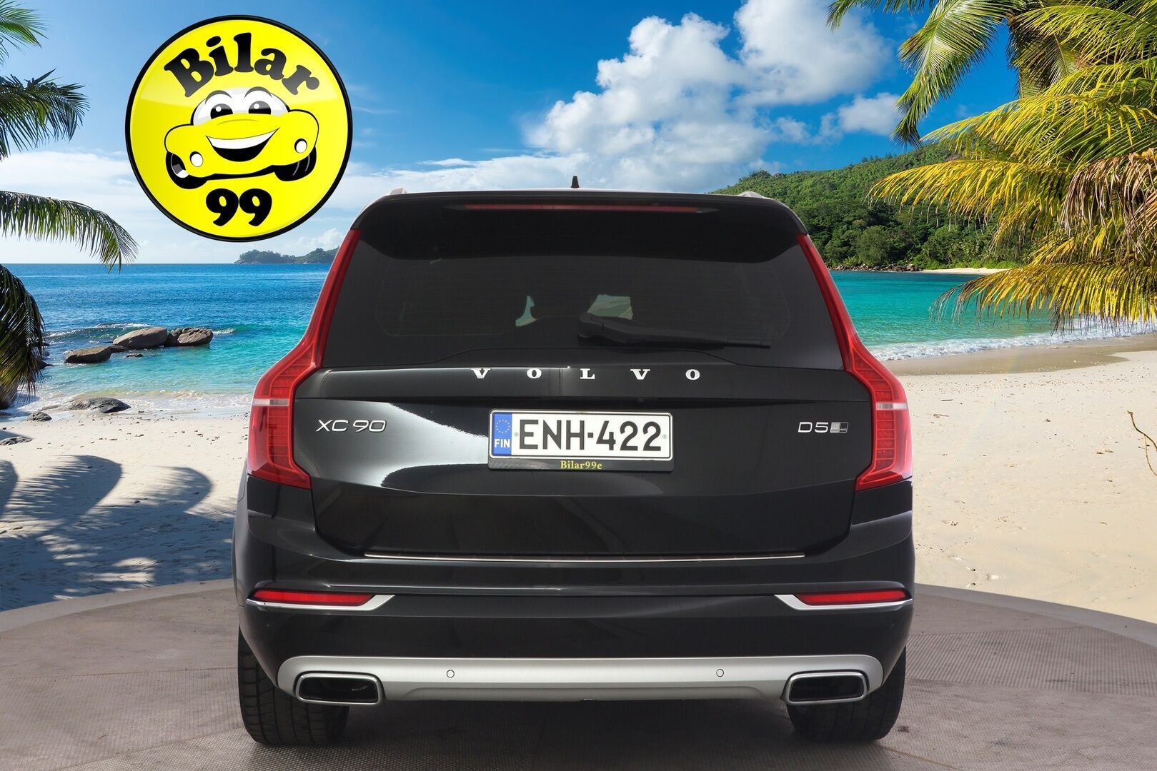 Volvo XC90 2016 D5 AWD First Edition aut *HUD / 360 / KOUKKU / ILMASTOIDUT JA HIEROVAT / PANORAMA / 7P / BOWER & WILKINS* - *Suomi-auto / Häikäisevät Varusteet / Hyvin Huollettu!*