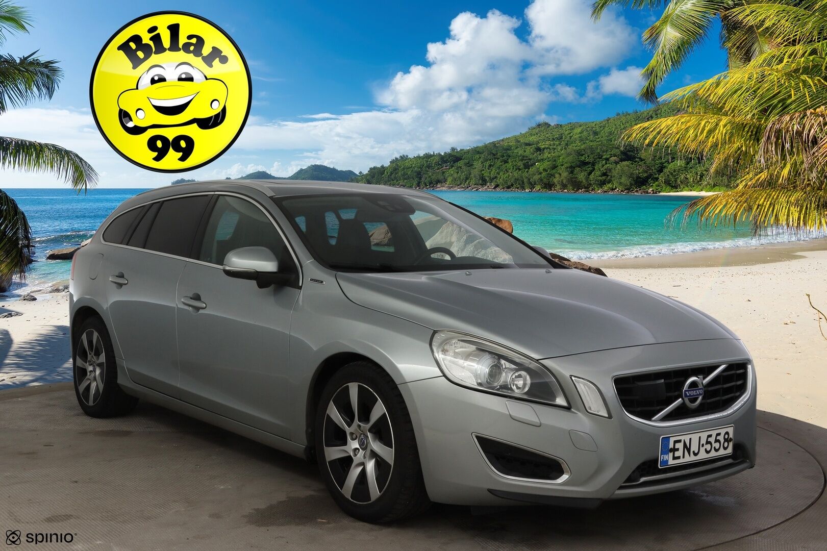 Volvo V60 2013 D6 Summum AWD + plug in hybrid aut * Adapt. Vakkari / Blis / Kattoluukku / Webasto / Kaistavahti / Digimittaristo * - * Todella kovilla varusteilla / Taloudellinen neliveto / Jakohihna sekä huolto tehty 1/26 *