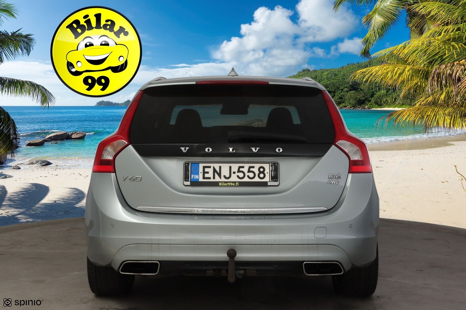 Volvo V60 2013 D6 Summum AWD + plug in hybrid aut * Adapt. Vakkari / Blis / Kattoluukku / Webasto / Kaistavahti / Digimittaristo * - * Todella kovilla varusteilla / Taloudellinen neliveto / Jakohihna sekä huolto tehty 1/26 *